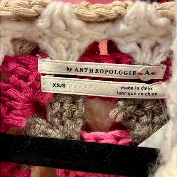 Anthropologie Crochet Patchwork Sweater! - Picture 7 of 7